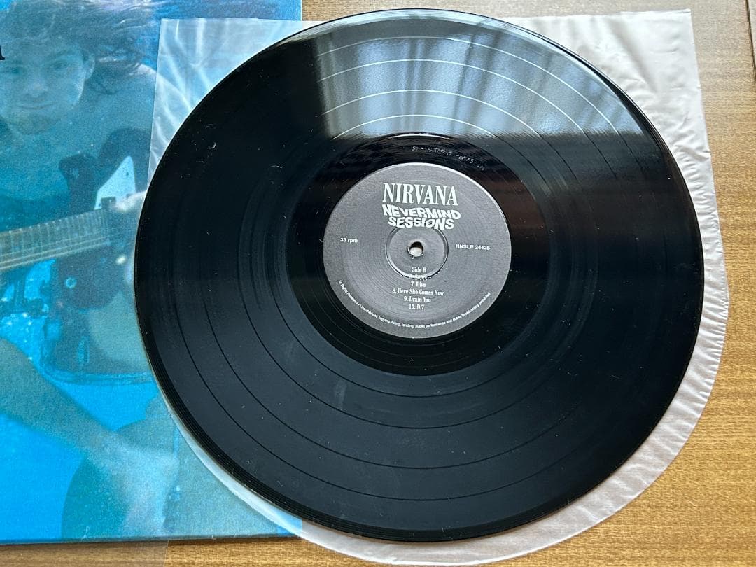 NIRVANA NEVERMIND SESSIONS レコード