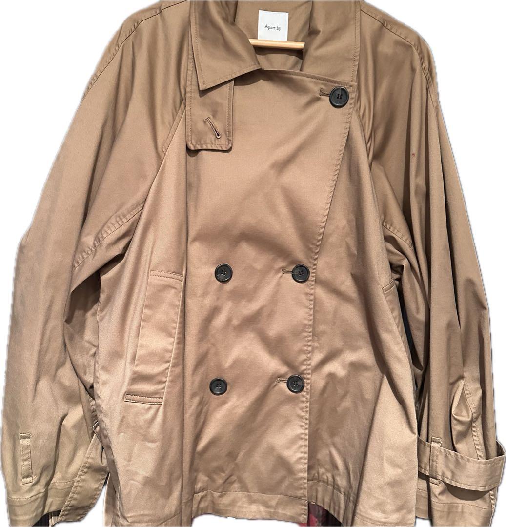 キャンディスリーブトレンチコート　アパートバイローリーズ