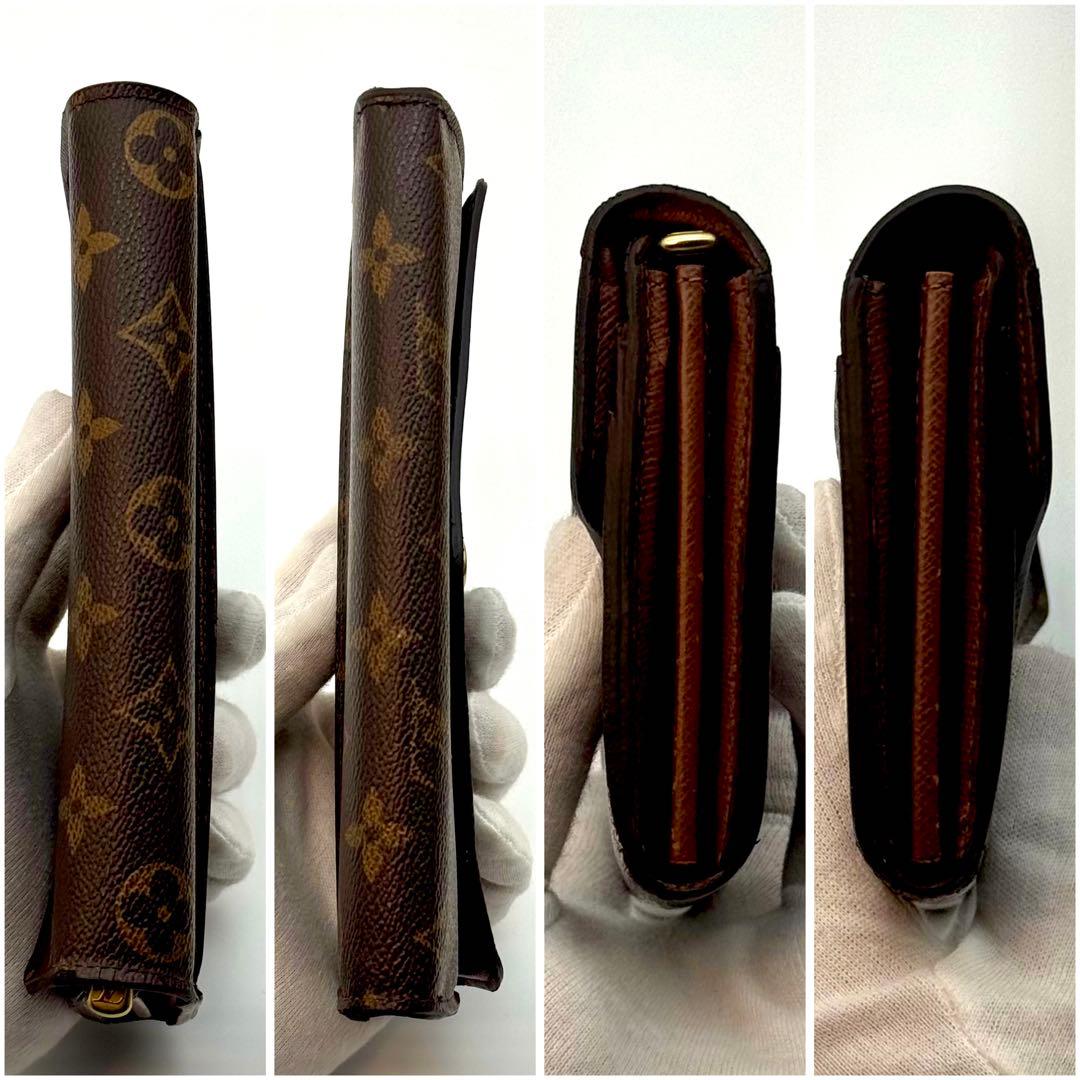 【新型美品】 ルイヴィト モノグラム ポルトフォイユ サラ カード16枚 長財布