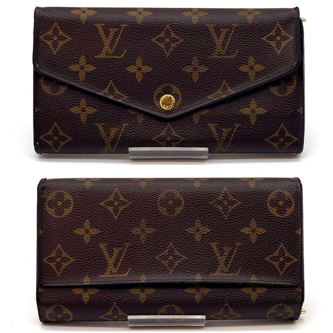 【新型美品】 ルイヴィト モノグラム ポルトフォイユ サラ カード16枚 長財布