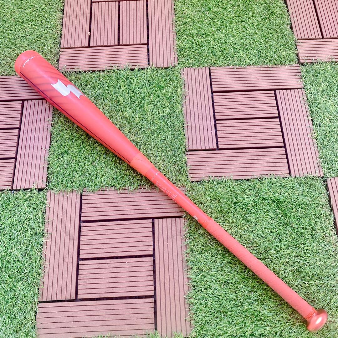 【2021年 限定色】 希少 SSK MM18 レッド 83cm 一般軟式バット