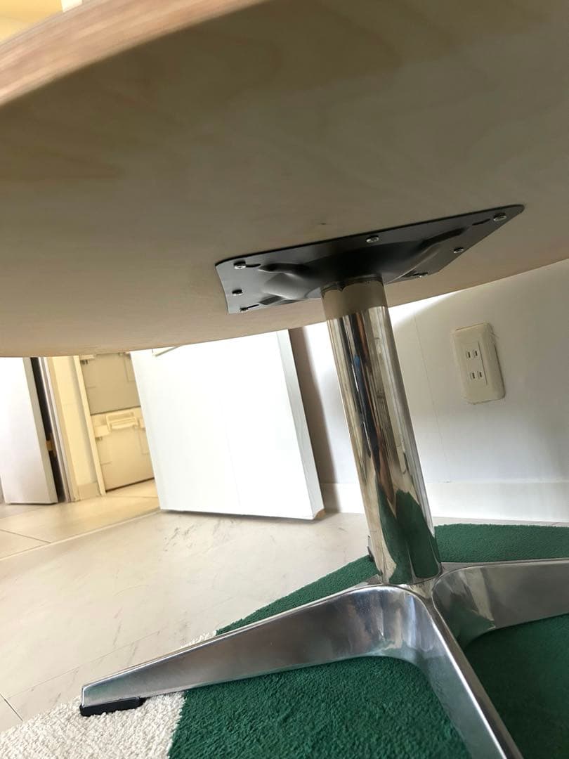 o'gre オグレ　円形ラウンドテーブル　ローテーブル　80㎝　韓国インテリア