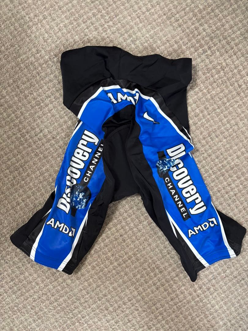 【美品】サイクルジャージ セット Discovery Channel サイズXL