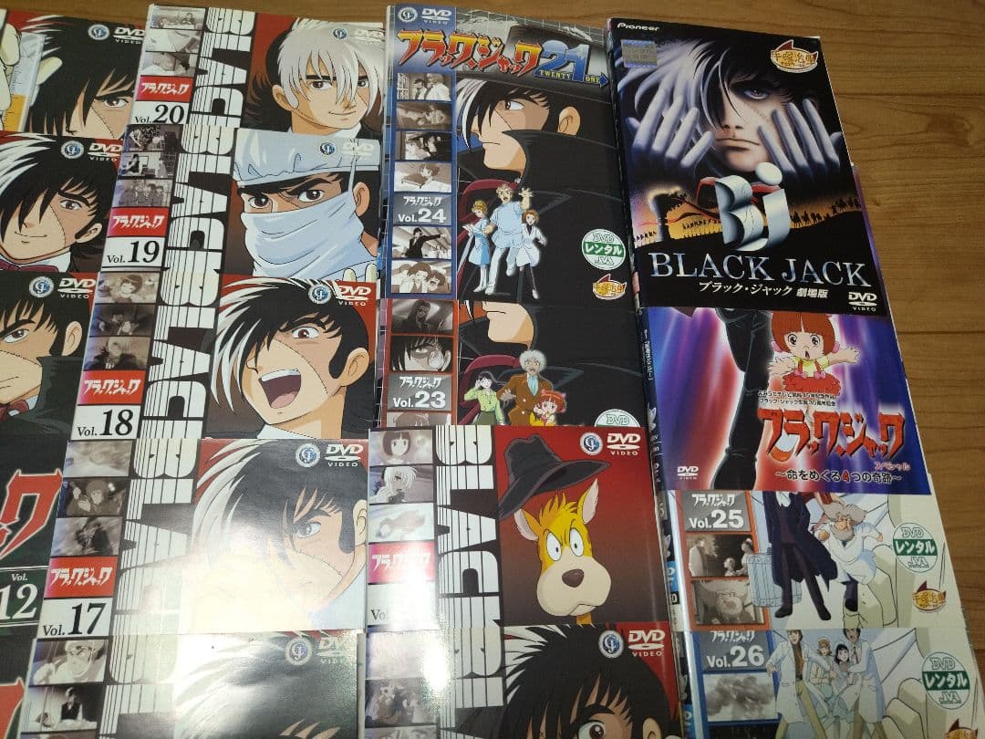 ブラックジャック+21+関連dvd 全30卷