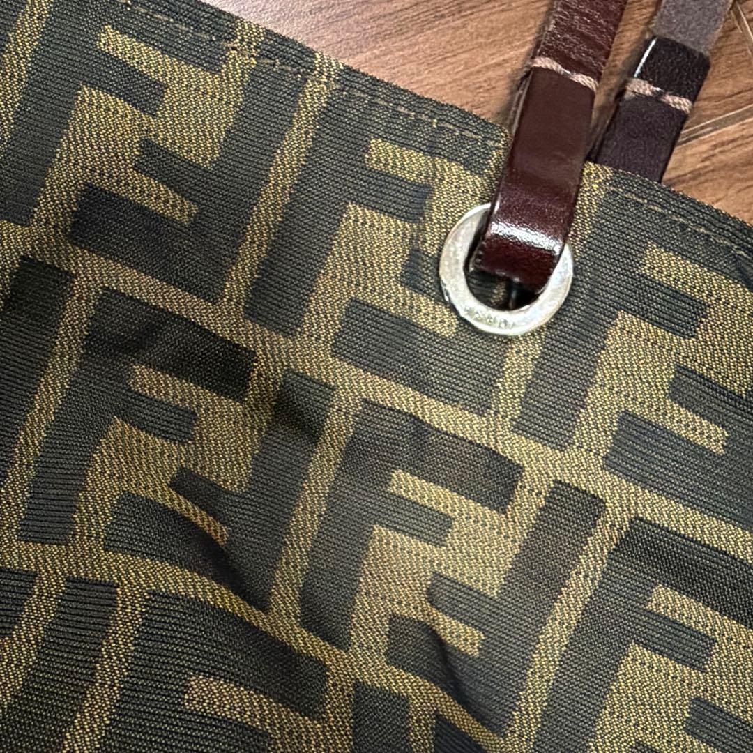 e-kawa　FENDI フェンディ ズッカ柄　 トートバッグ