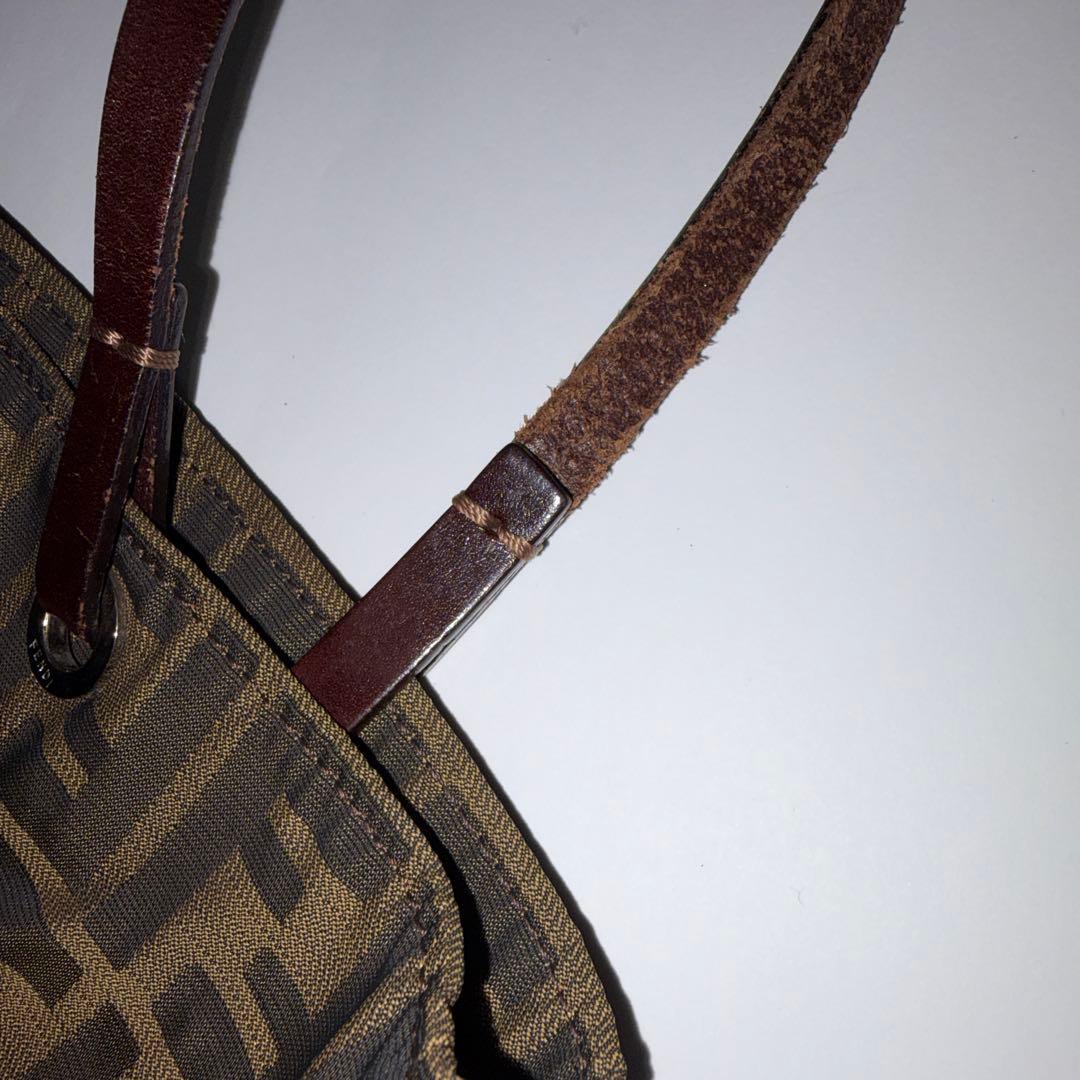 e-kawa　FENDI フェンディ ズッカ柄　 トートバッグ