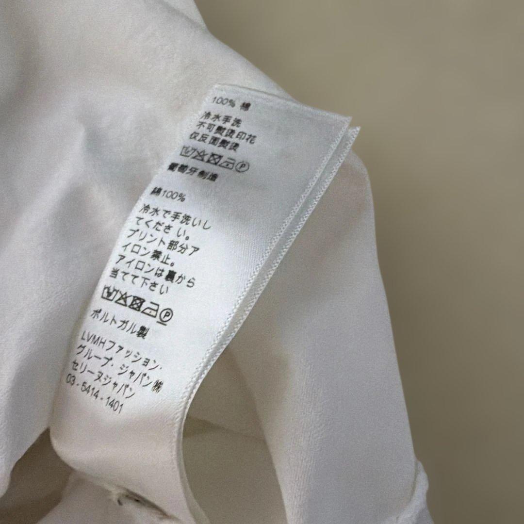 CELINE ホワイト Tシャツ XS