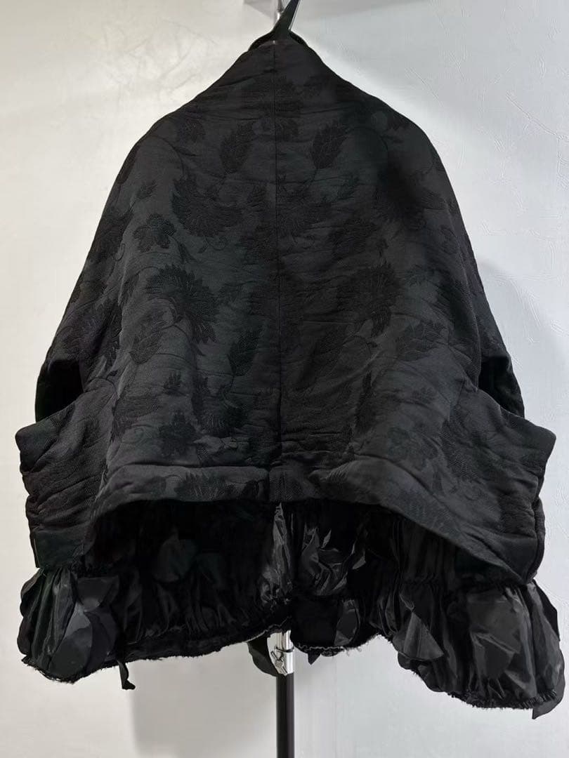 2023AW コムコム　コムデギャルソン　 刺繍　二次元　ジャケット