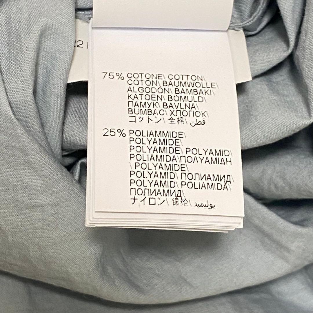 未使用級【BRUNELLO CUCINELLI 】 シャツワンピース ベルト付き