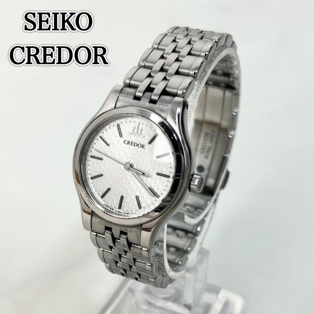 【稼働】 SEIKO CREDOR 4J85-0A20 クオーツ 腕時計