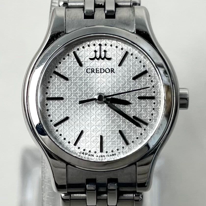 【稼働】 SEIKO CREDOR 4J85-0A20 クオーツ 腕時計