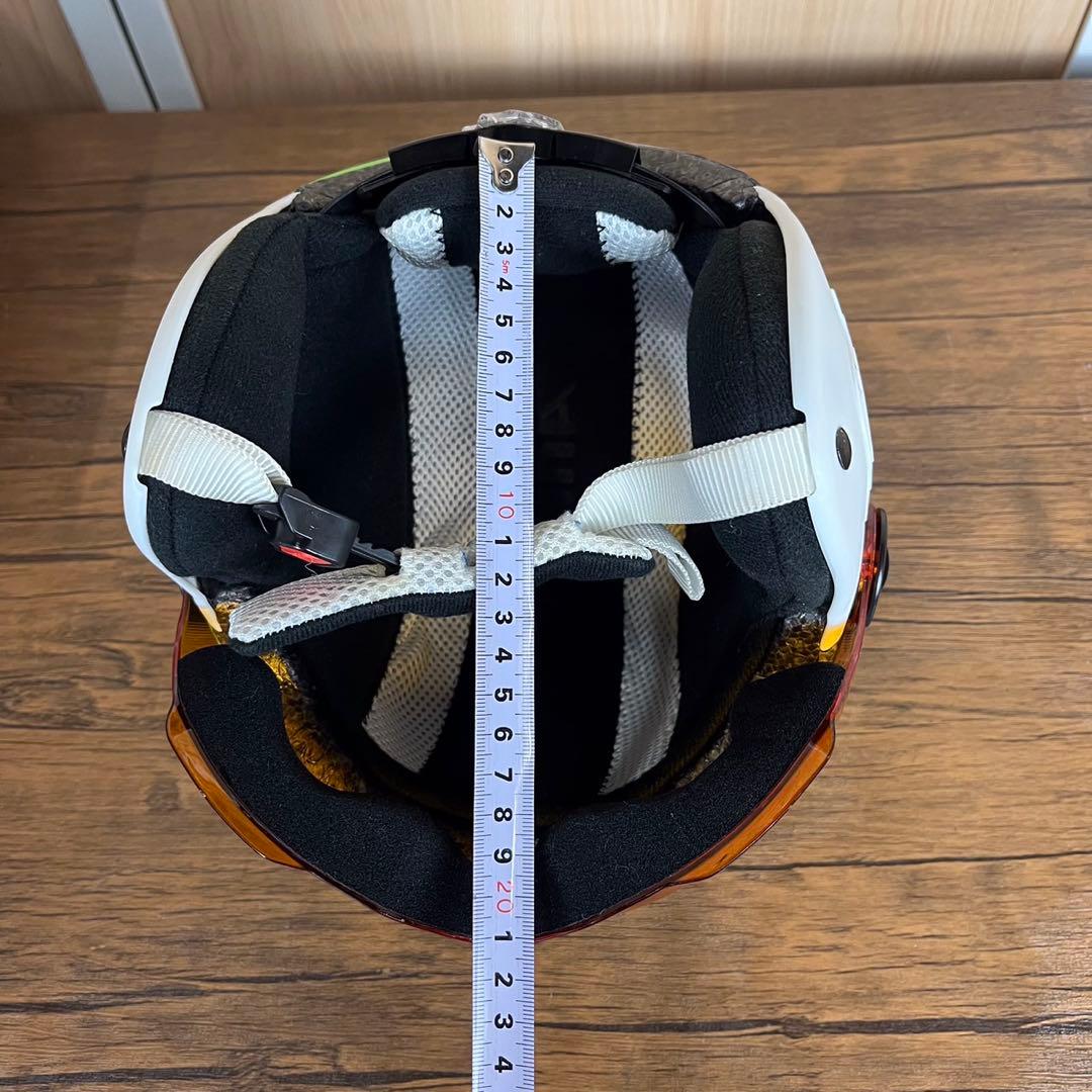 ALPINA CARAT VISOR スキーヘルメット　51〜55cm おまけ付