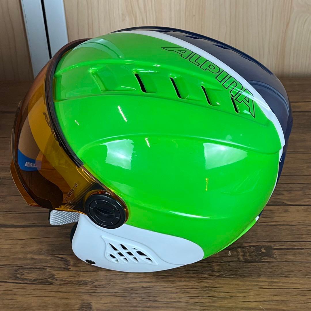 ALPINA CARAT VISOR スキーヘルメット　51〜55cm おまけ付