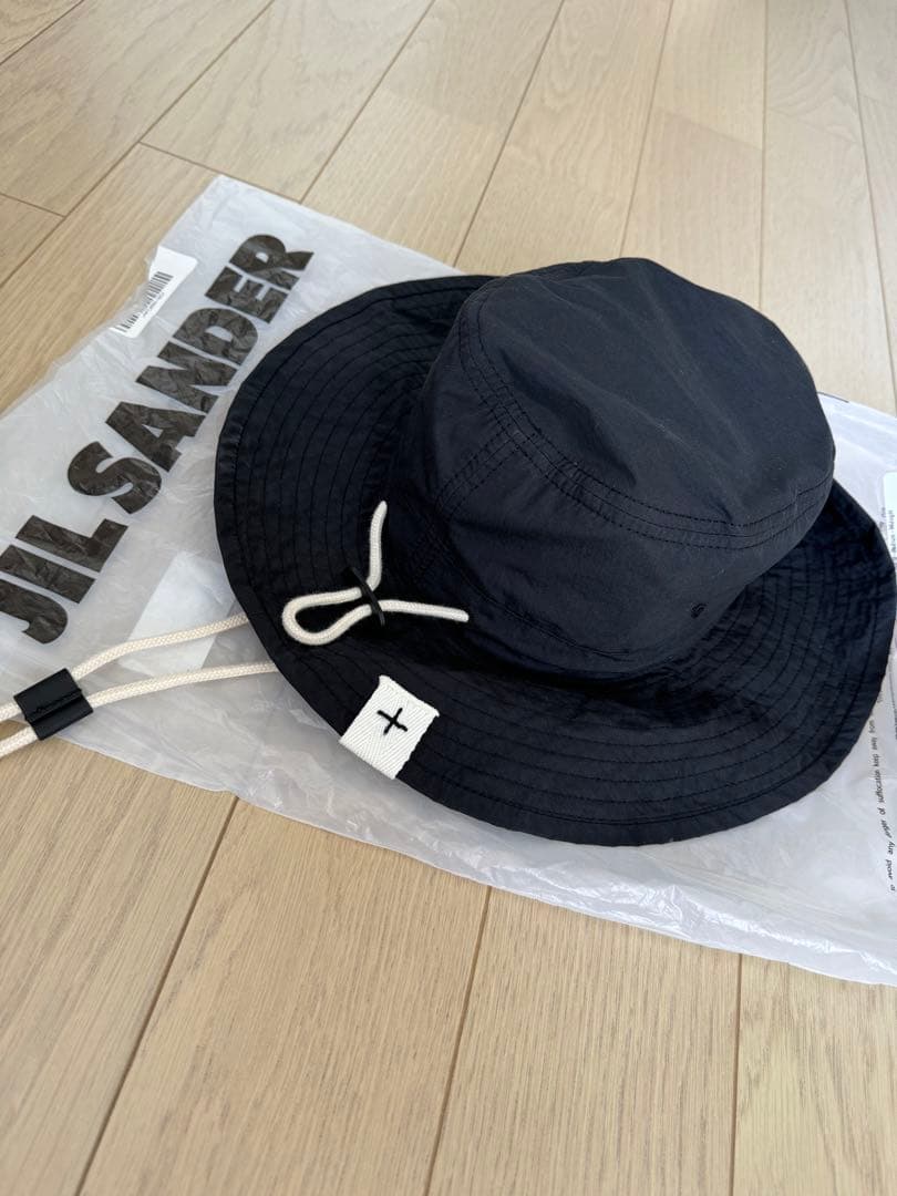 JIL SANDER スナップボタン バケットハット