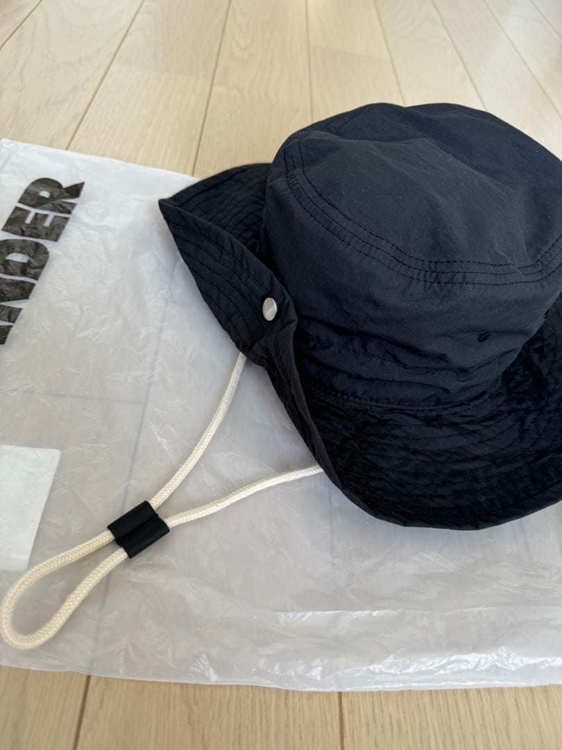 JIL SANDER スナップボタン バケットハット