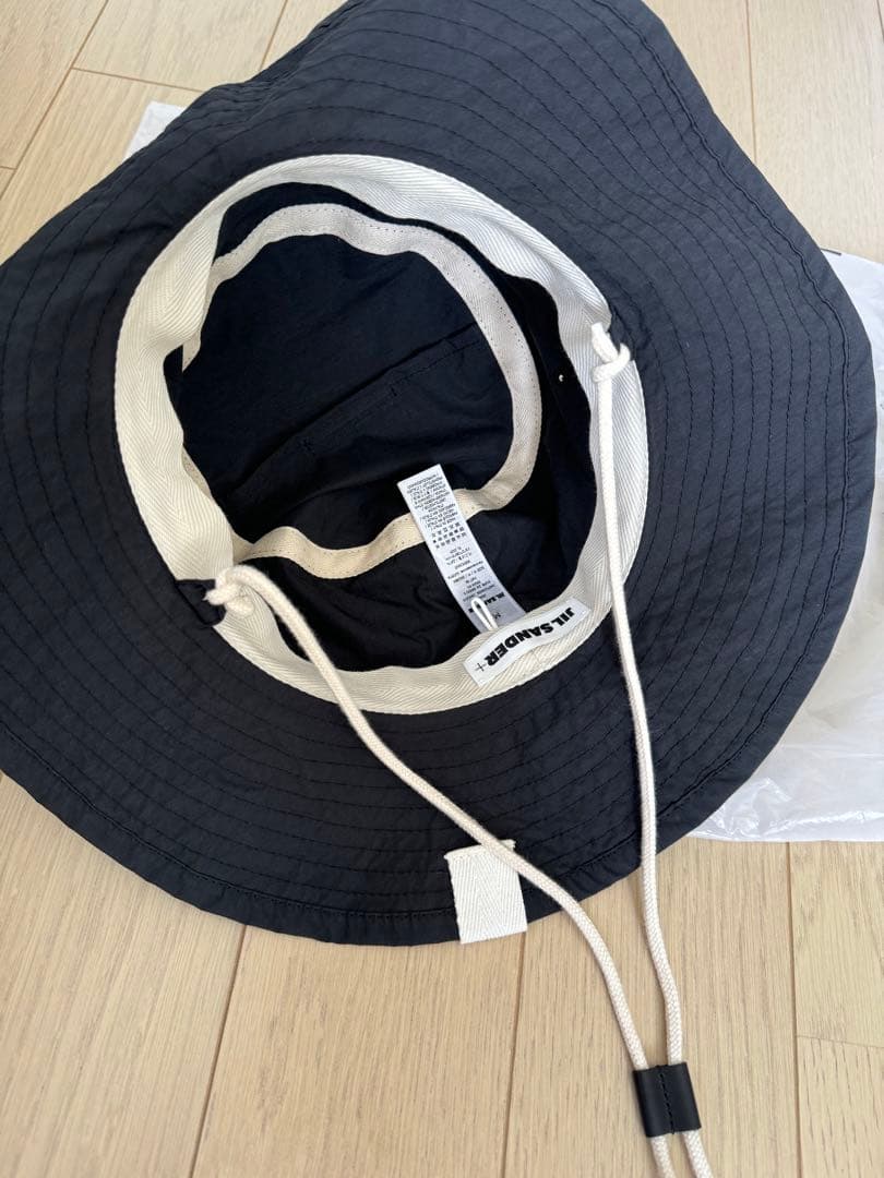 JIL SANDER スナップボタン バケットハット