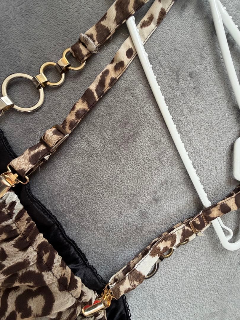 超希少‼️ d.i.a ヒョウ柄キャミワンピース ショーパン y2k ギャル