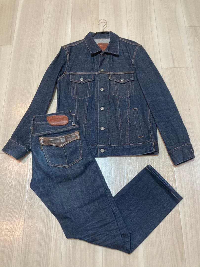 サンディニスタエクスペリエンス　デニム　セットアップ　チバユウスケ