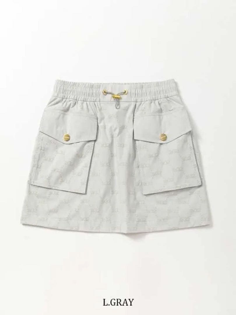 SY32 SYG FLOCKY STRETCH SKIRT ゴルフ　ブラック　M