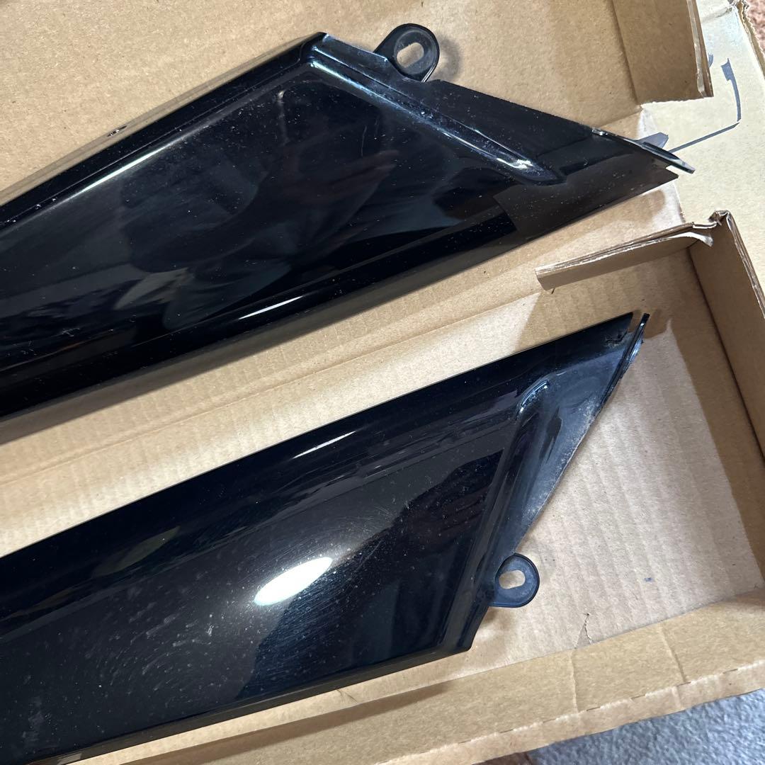 中古品  ミニクーパー 純正品 Aピラー モール カバー 左右セット