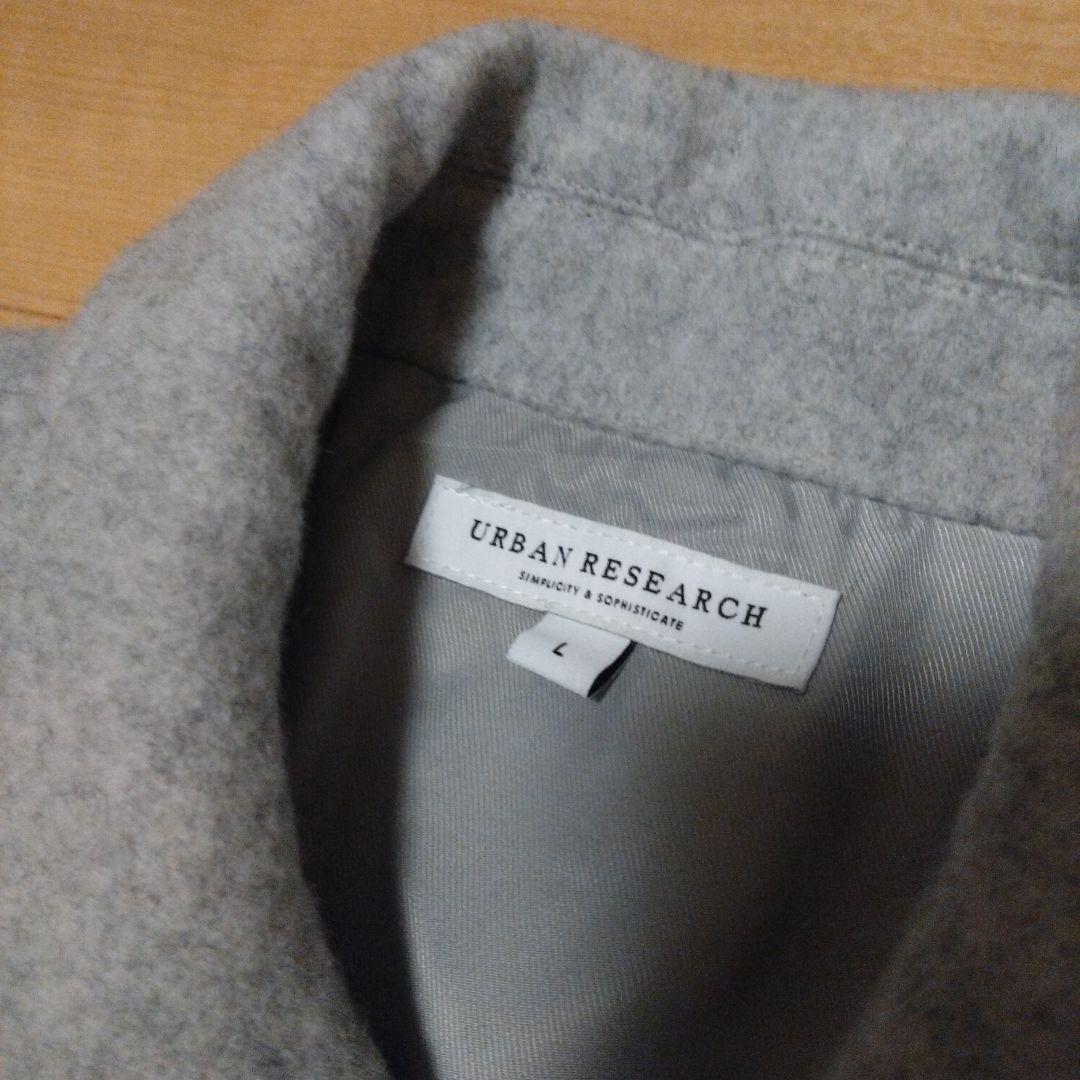 【新品】URBAN RESEARCH メルトンバルーンフィットカバーオール L