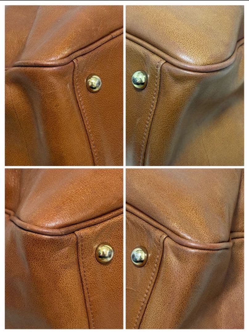 Porter バロン　ボストンバッグ　2way レザー　ブラウン　旅行　大容量