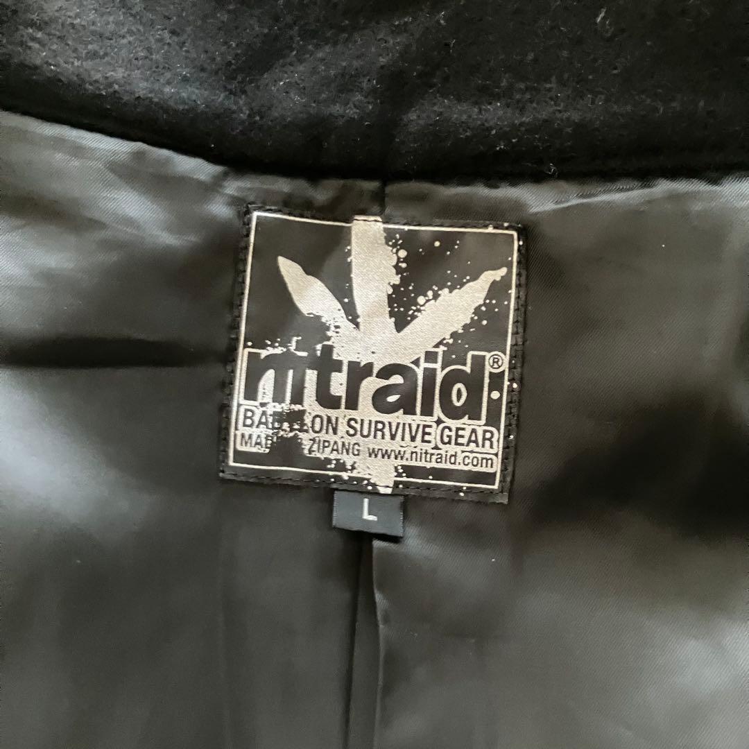 希少　ナイトレイド　ウールジャケット　短丈　ヒッピー　ストリート　アーカイブ