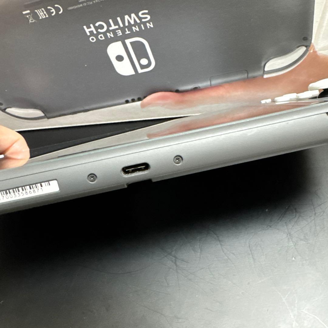 Nintendo Switch Lite グレー 本体　美品　ケースセット