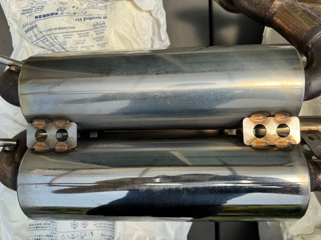 スルガスピード PFSループサウンドマフラー チタンテール NDロードスター用