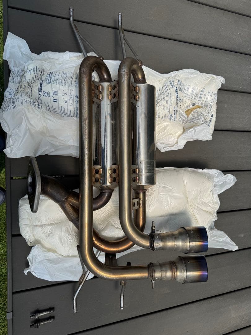 スルガスピード PFSループサウンドマフラー チタンテール NDロードスター用