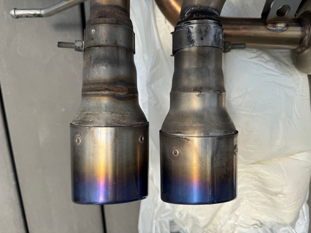 スルガスピード PFSループサウンドマフラー チタンテール NDロードスター用