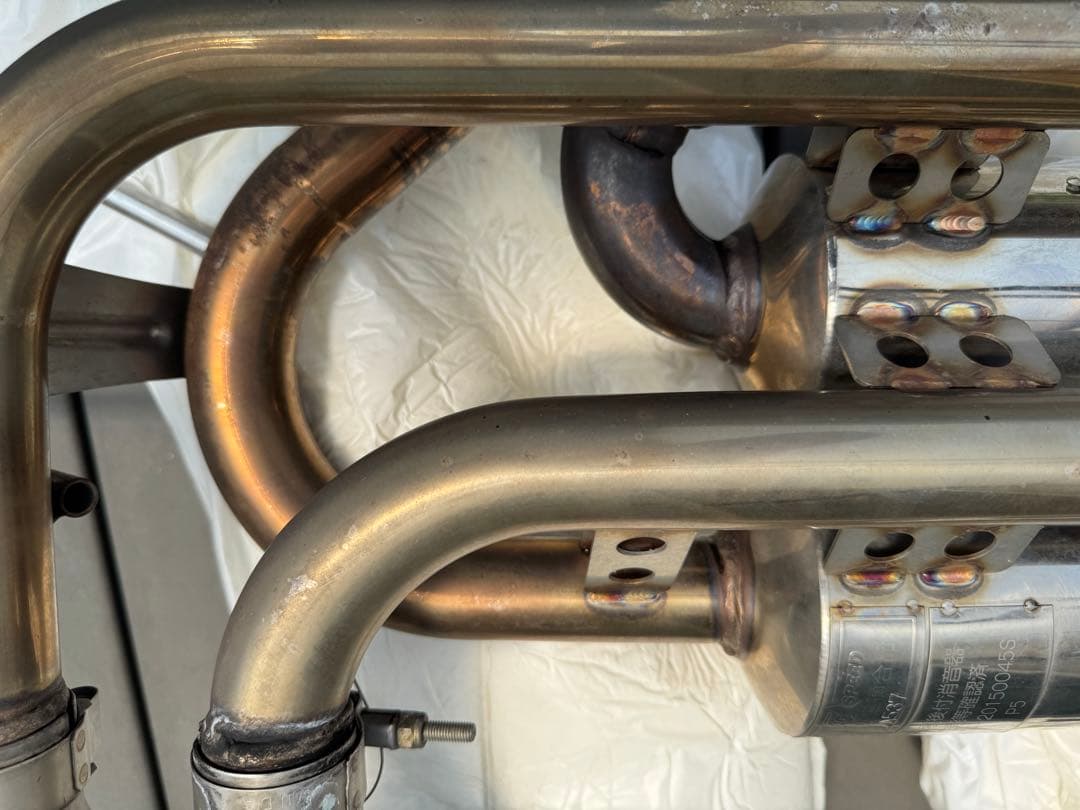 スルガスピード PFSループサウンドマフラー チタンテール NDロードスター用