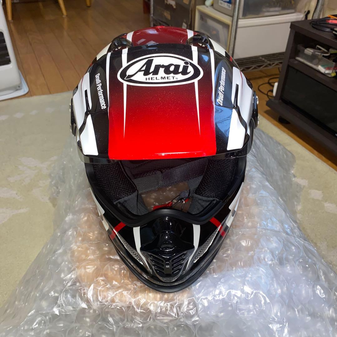 アライ TOUR CROSS3 DETOUR RED M 57-58cm