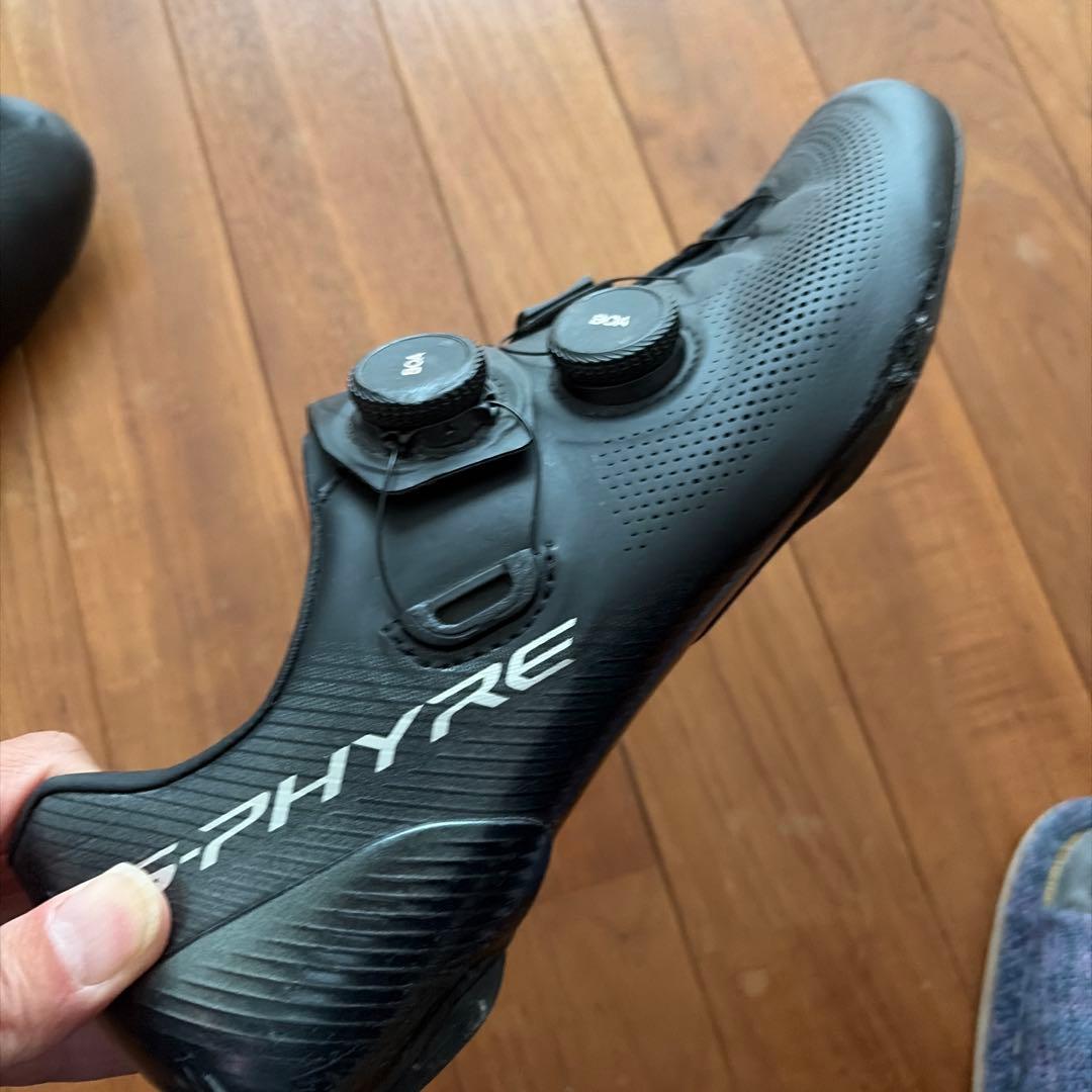 Shimano S-Phyre ブラック ロードシューズ　SH-RC903 中古