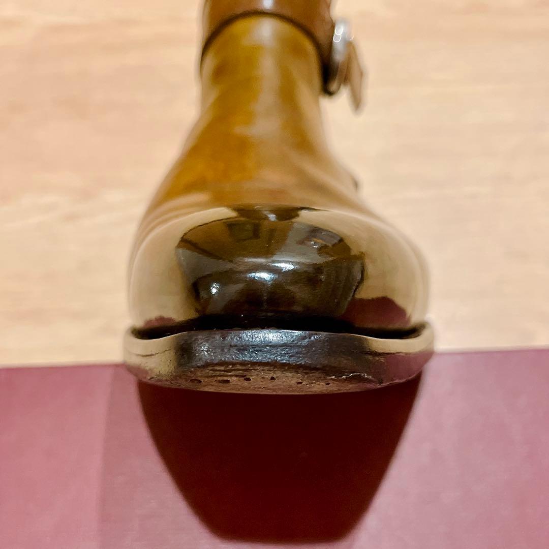 ナポリターノラケーレ ジョッパーブーツ ハンドソーン パティーヌ 5.5