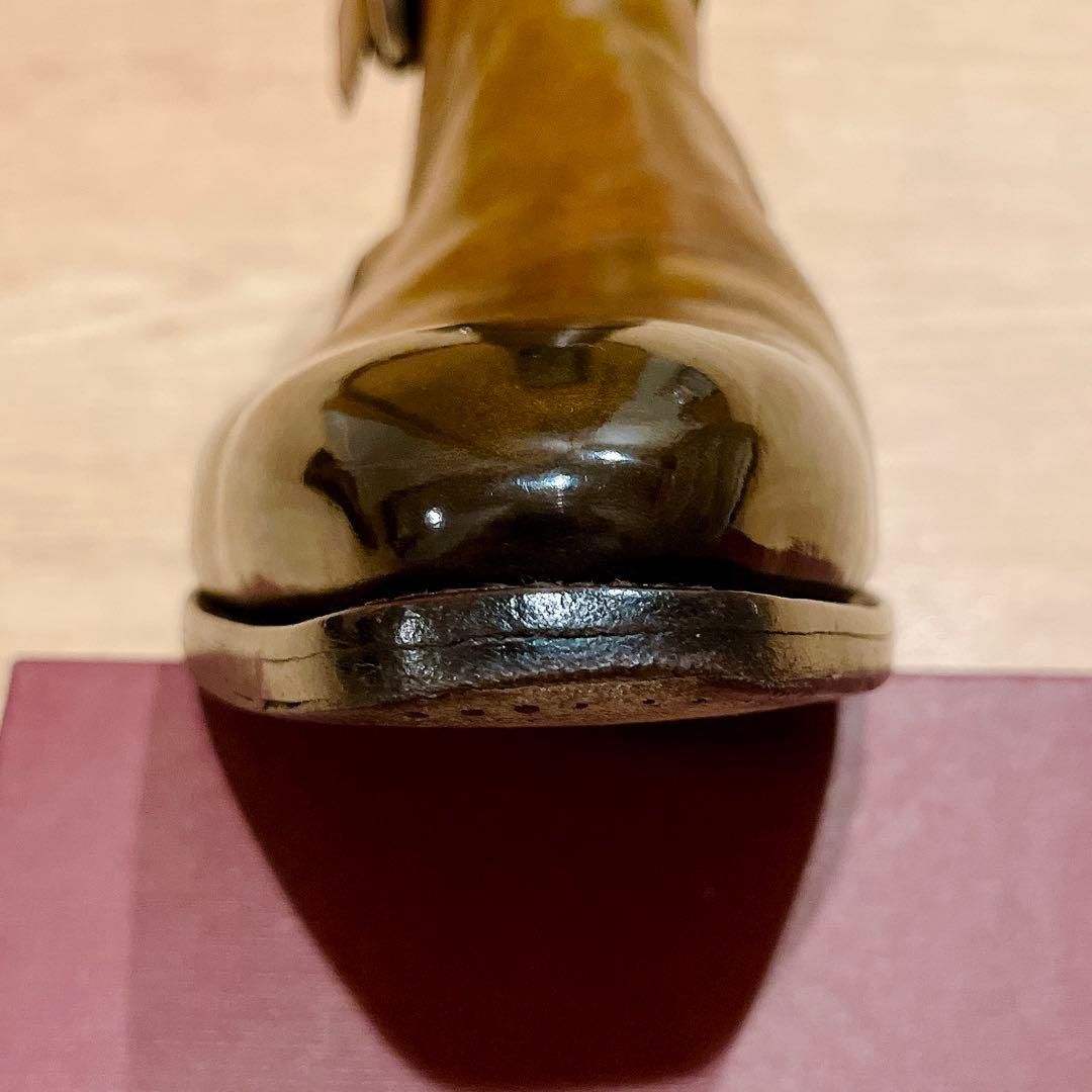 ナポリターノラケーレ ジョッパーブーツ ハンドソーン パティーヌ 5.5