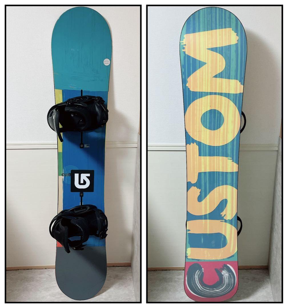 バートン カスタム フライング V マラビータ　メンズスノーボードセット　13