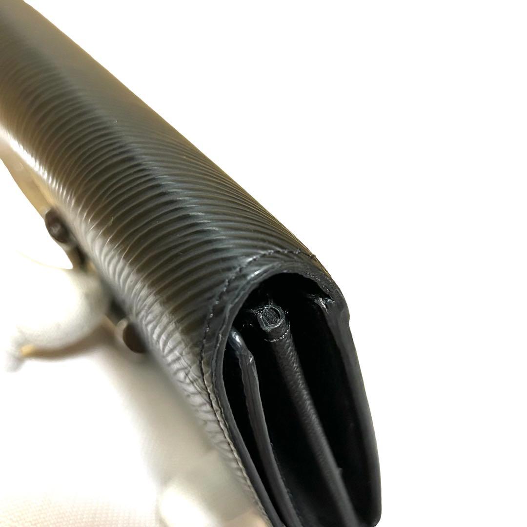 本物　ルイヴィトン　M68309 エピ　ポルトフォイユ・ツイスト　黒　長財布