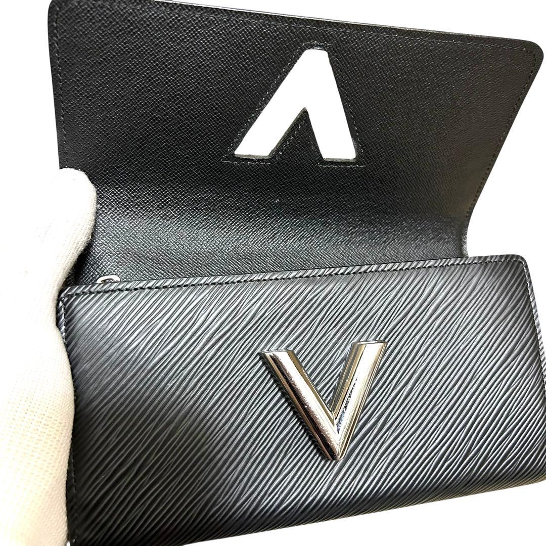 本物　ルイヴィトン　M68309 エピ　ポルトフォイユ・ツイスト　黒　長財布