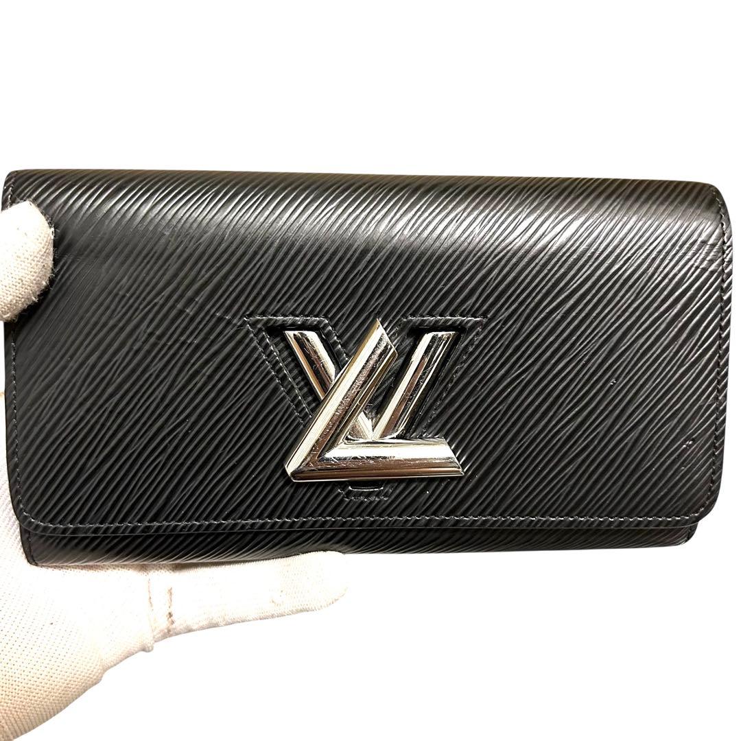 本物　ルイヴィトン　M68309 エピ　ポルトフォイユ・ツイスト　黒　長財布