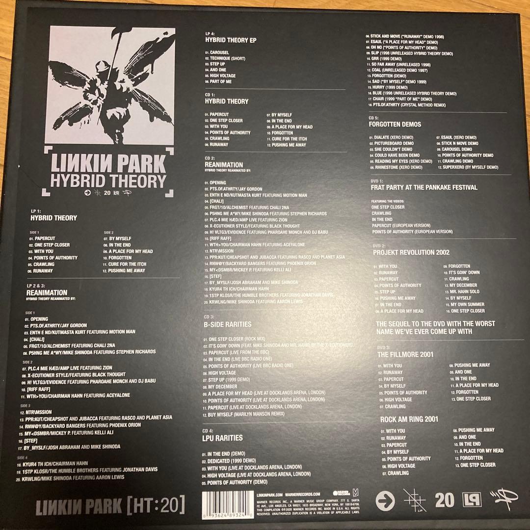 洋楽 LINKIN PARK HYBRID THEORY 20