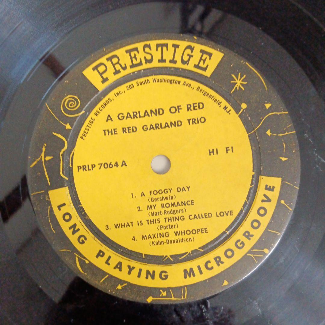 ジャズレコード　ア　ガーランド　オブ　レッド