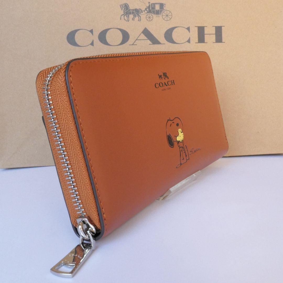 2点　[未使用品] COACH/コーチ スヌーピー 長財布 F53773