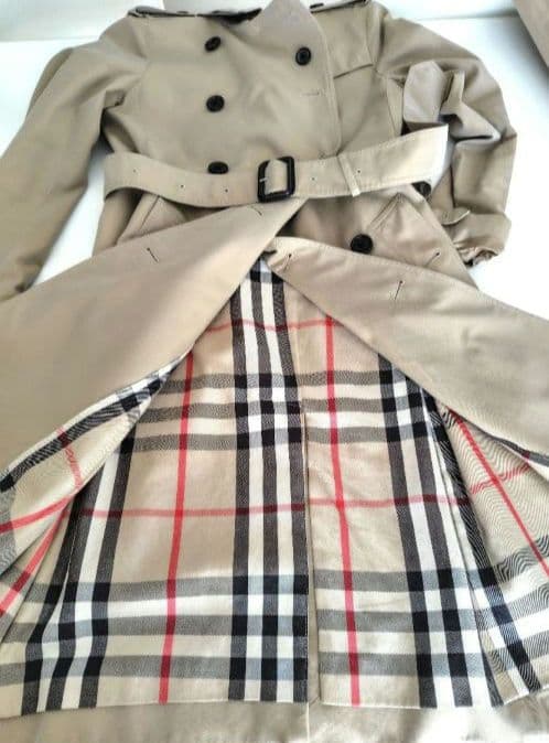 バーバリートレンチコート ケンジントンuk6 美品