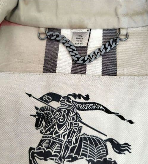 バーバリートレンチコート ケンジントンuk6 美品