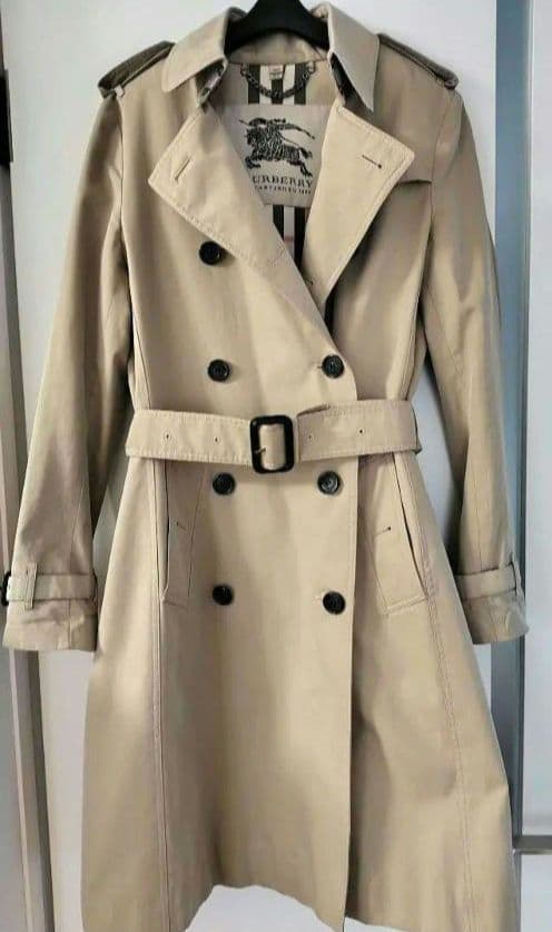 バーバリートレンチコート ケンジントンuk6 美品