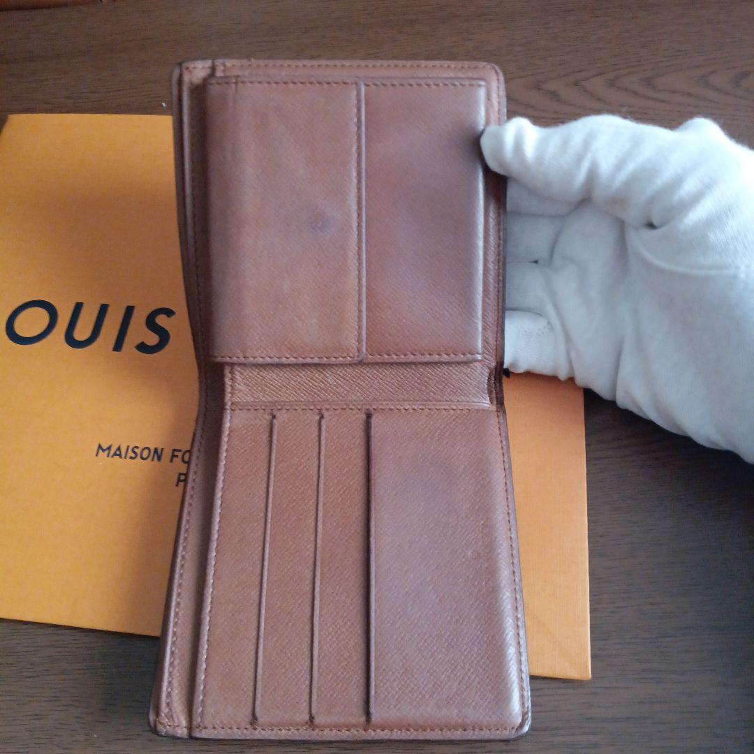 ルイ・ヴィトン。外観美品モノグラム、ポルト、フォイユ、マルコ折り財布