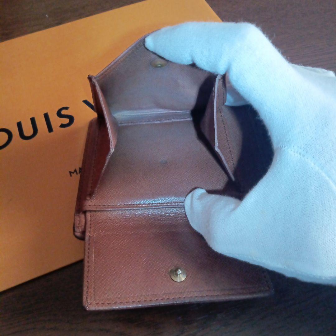 ルイ・ヴィトン。外観美品モノグラム、ポルト、フォイユ、マルコ折り財布