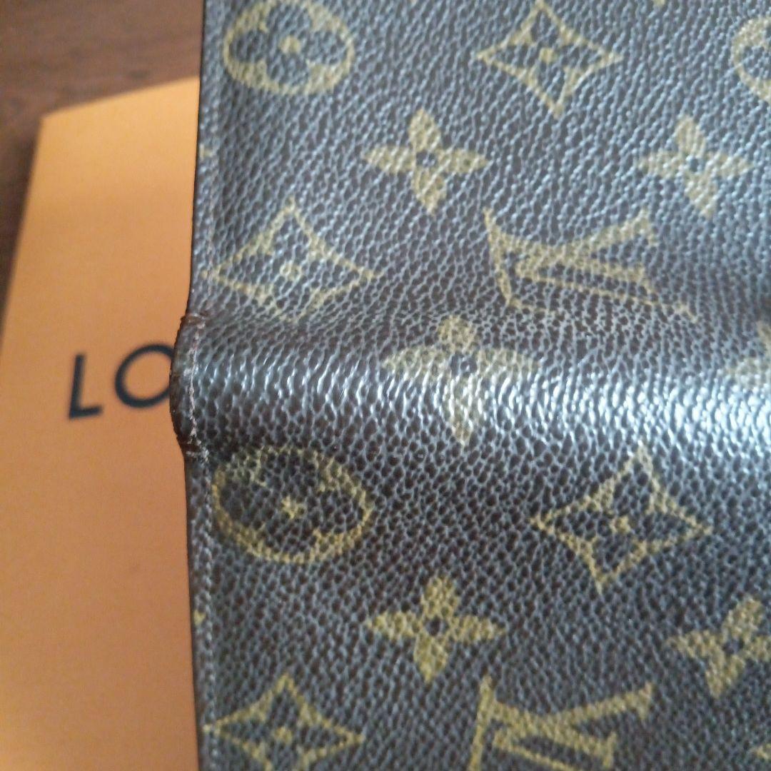 ルイ・ヴィトン。外観美品モノグラム、ポルト、フォイユ、マルコ折り財布