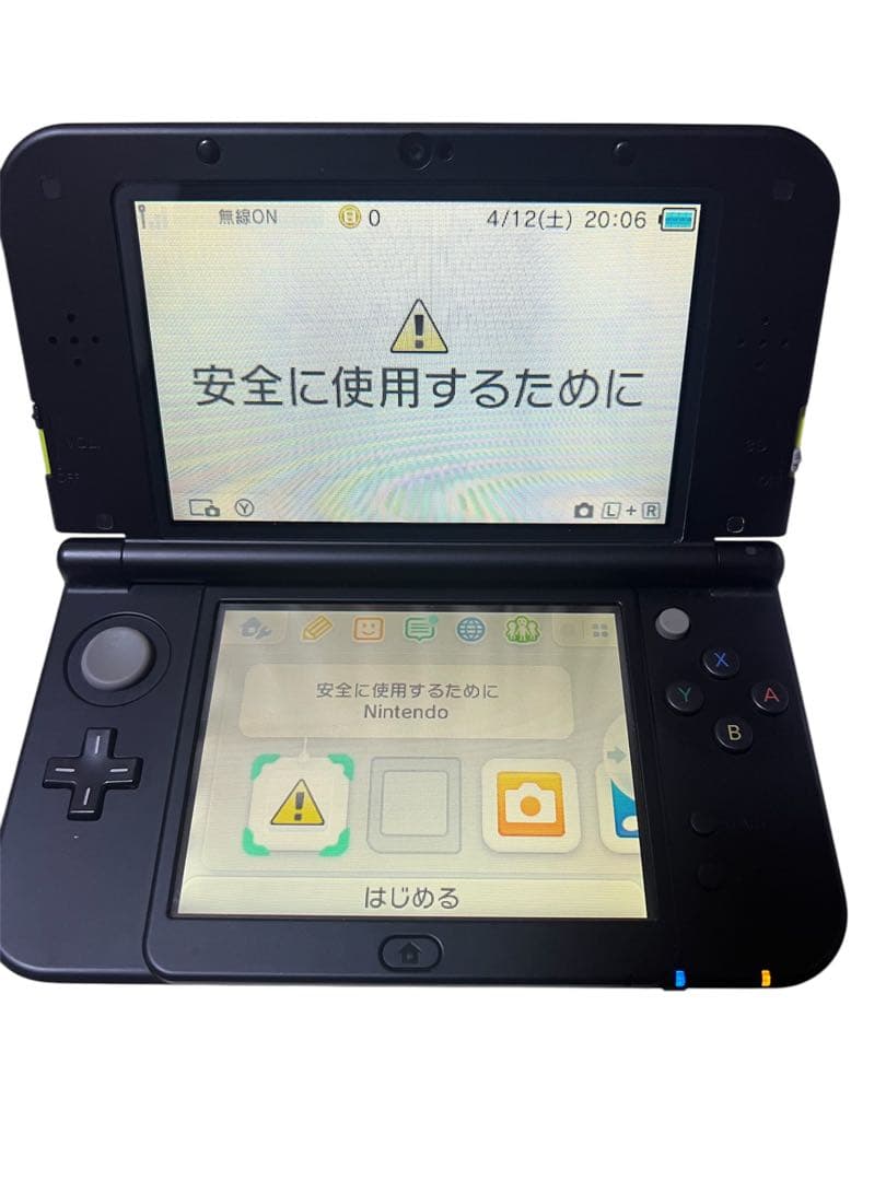 新品！Newニンテンドー3DS LL ライム ブラック 本体早い者勝ち！